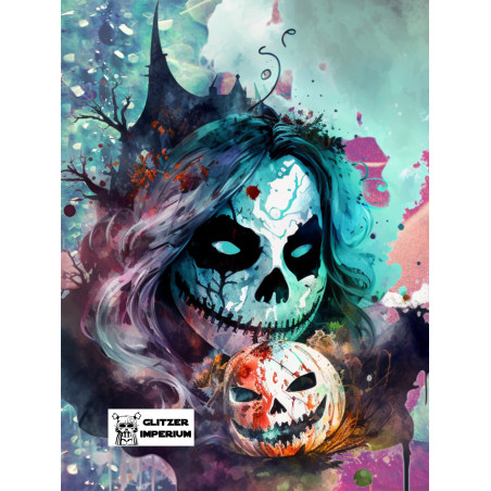 Halloween Skull Girl